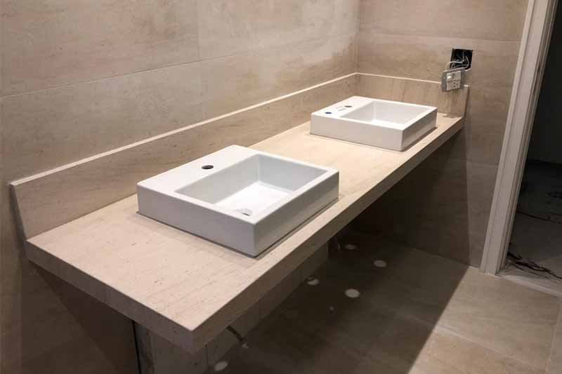 Projeto em mármore executado pela Lagunas Mármores